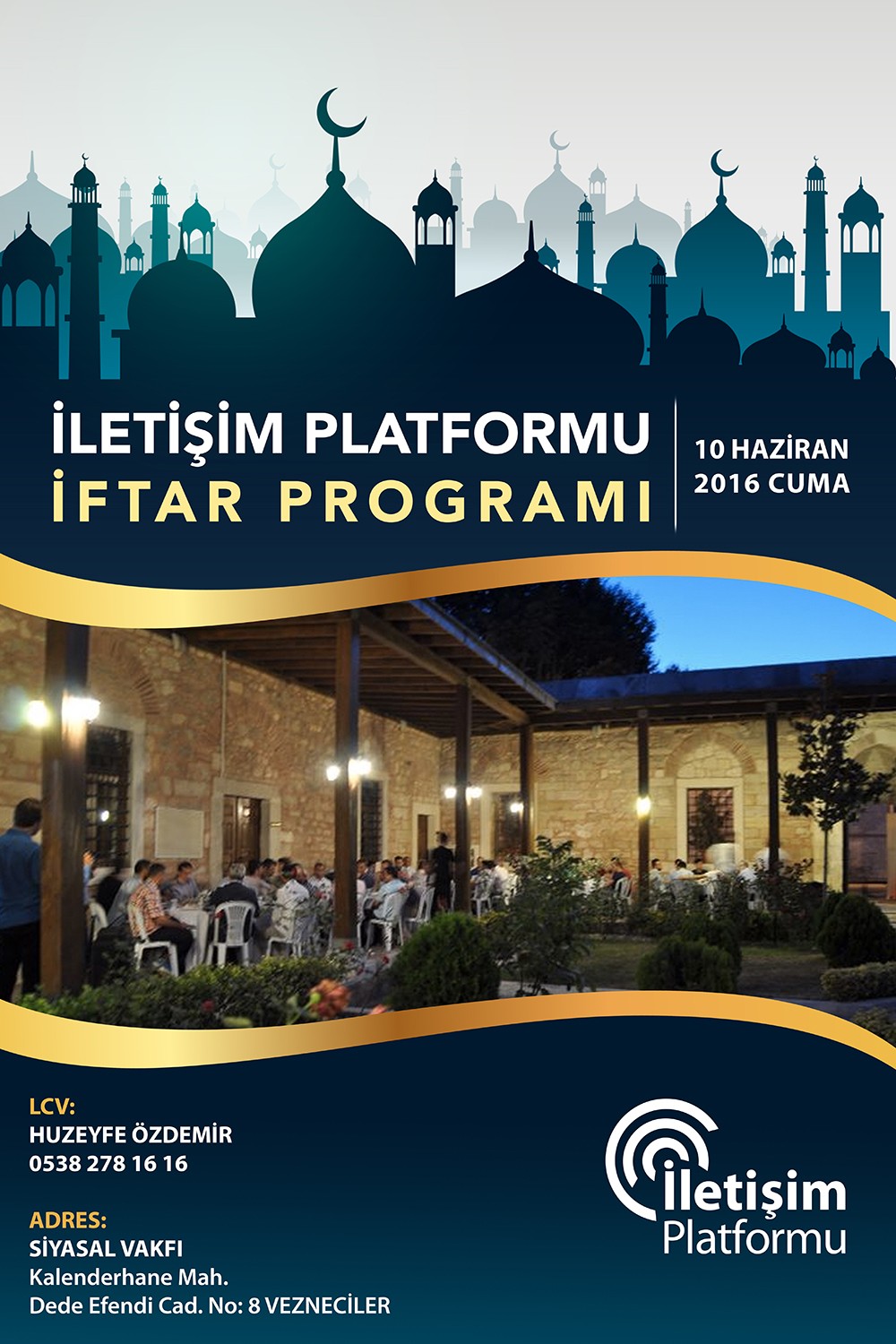 İletişim Platformu İftar Programı