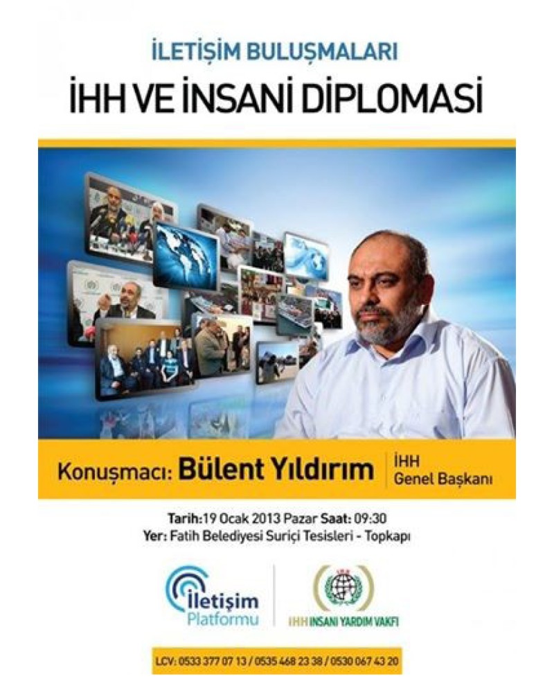 İHH Genel Başkanı Bülent Yıldırım’ı Ağırlıyoruz