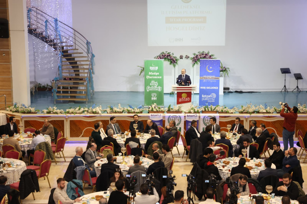 İHH ve İletişim Platformu Basın Mensuplarıyla İftarda Buluştu